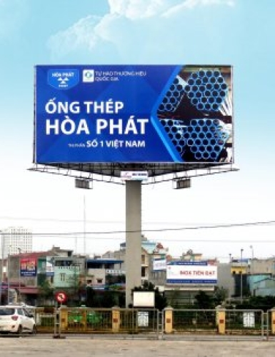 Thi công biển pano tấm lớn (cao tốc) ngoài trời toàn quốc