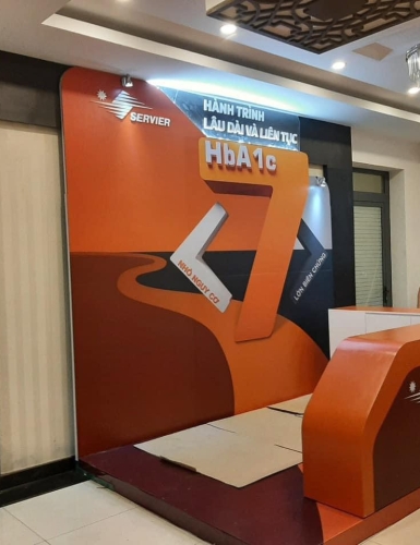 Thi công, sản xuất   Booth quảng cáo sự kiện